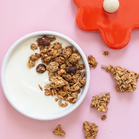 Granola Sans Gluten Avoine, Noisette & Fève Tonka | -55% de sucre