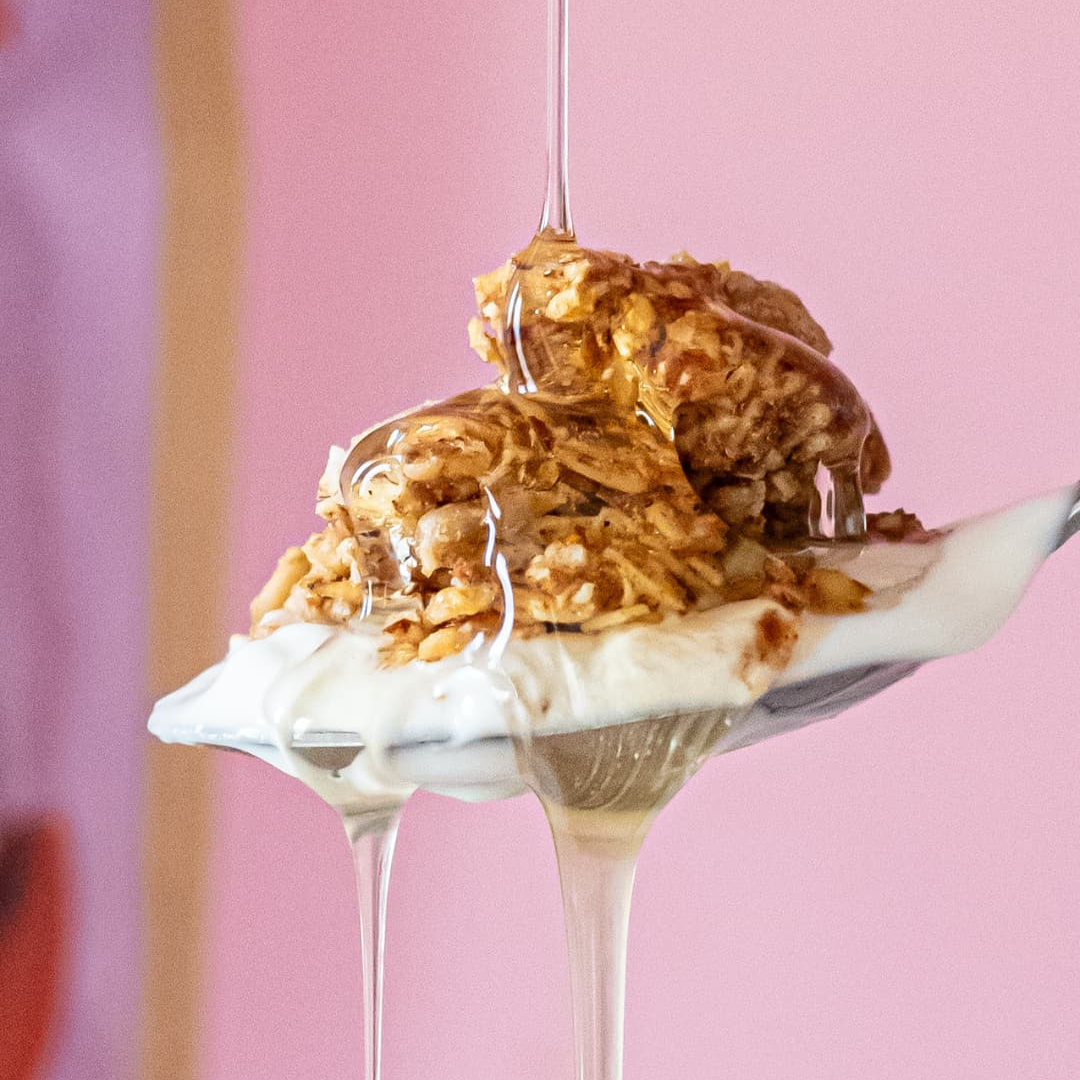 Granola Sans Gluten Avoine, Noisette & Fève Tonka | -55% de sucre