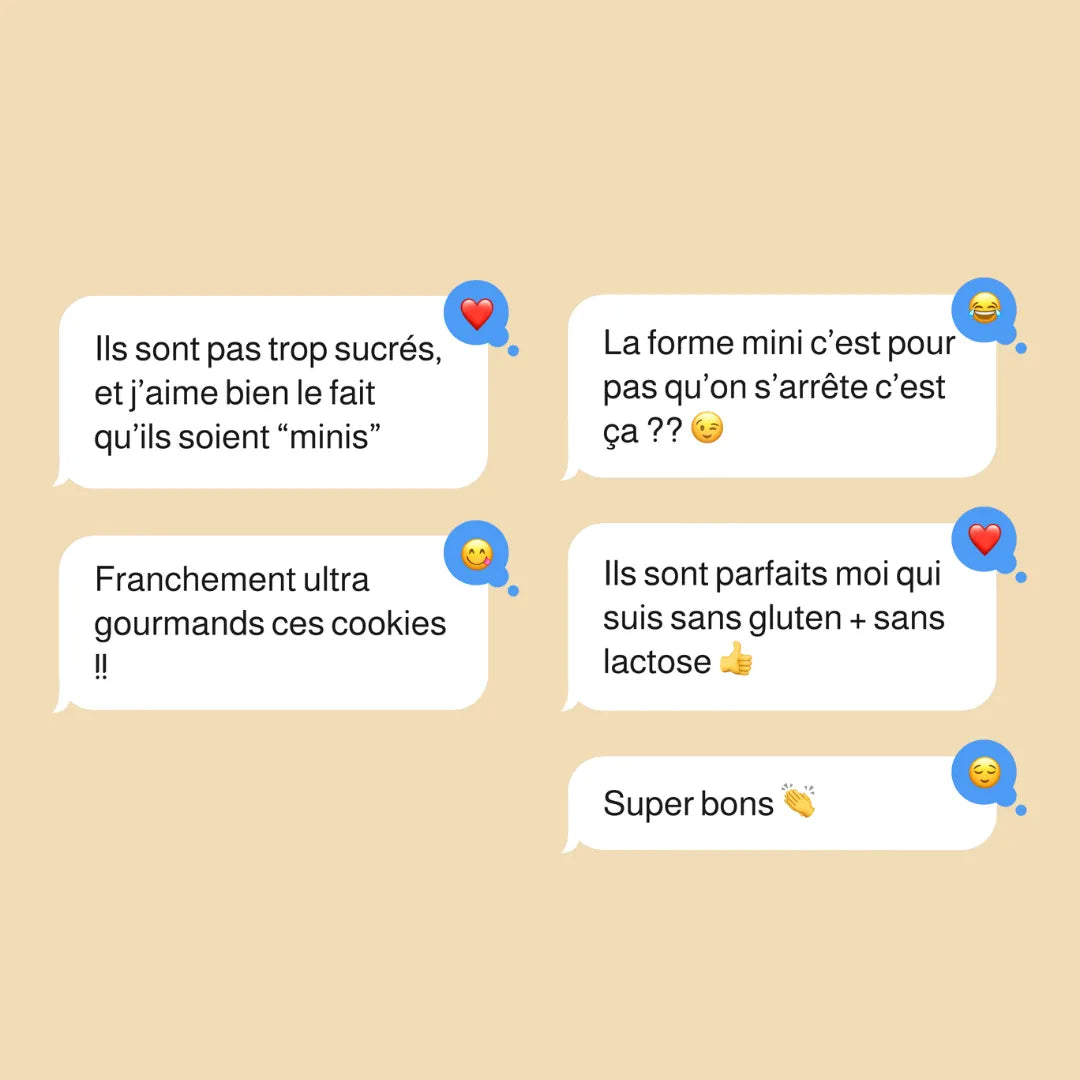 Mini Cookies Sans Gluten Amandes & Chocolat Flowi | -33% de sucre