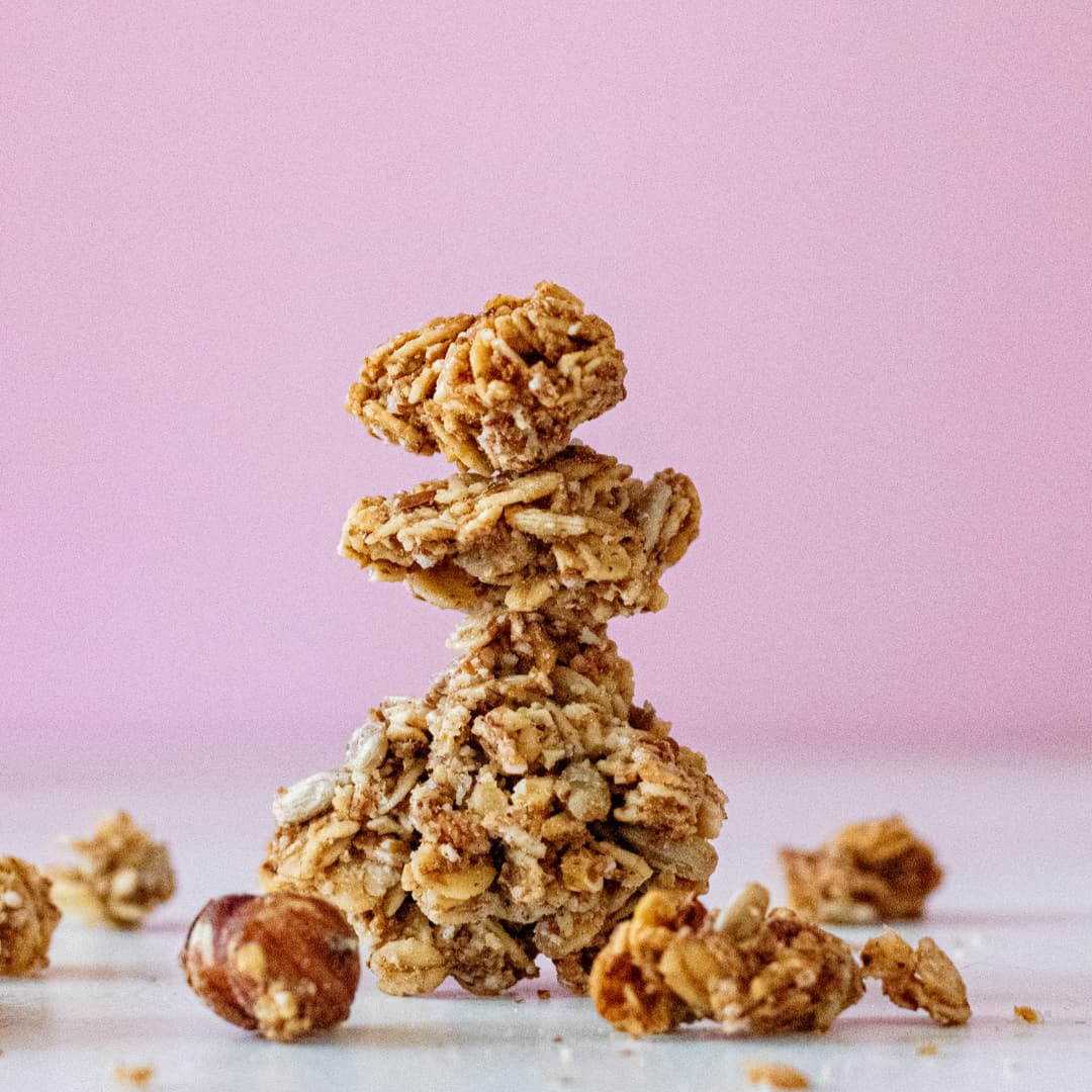 granola tonka et noisettes sans gluten
