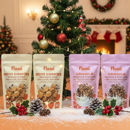 Pack Douceur | 2x mini cookies + 2x granola | Réduit en sucre