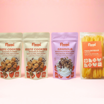 Pack Découverte Flowi | sans gluten | 4 produits