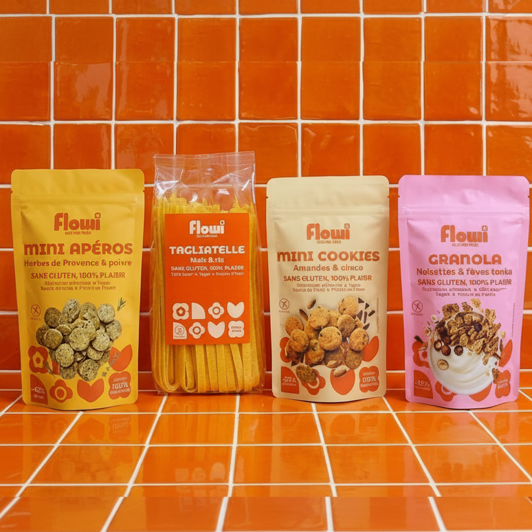 Pack Découverte sans gluten Flowi | 5 produits