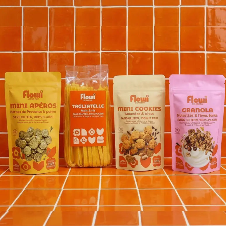 Pack Découverte sans gluten Flowi | 5 produits