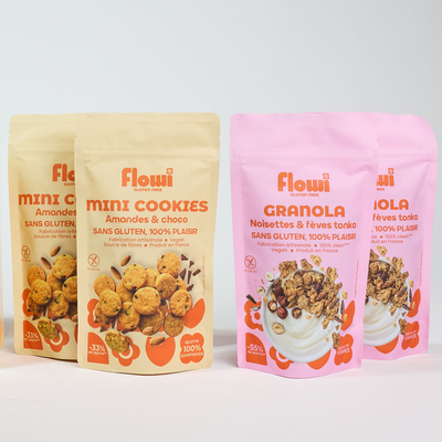 Pack Douceur | 2x mini cookies + 2x granola | Sans gluten