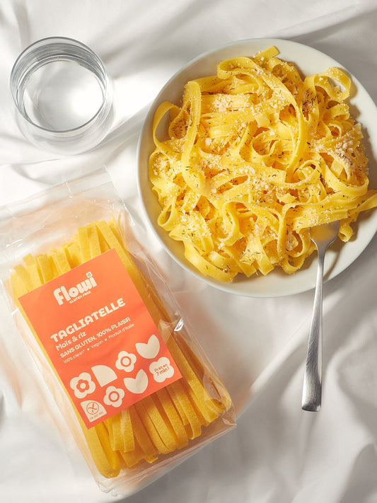 Tagliatelles Sans Gluten Flowi - Maïs & Riz | 0 additif